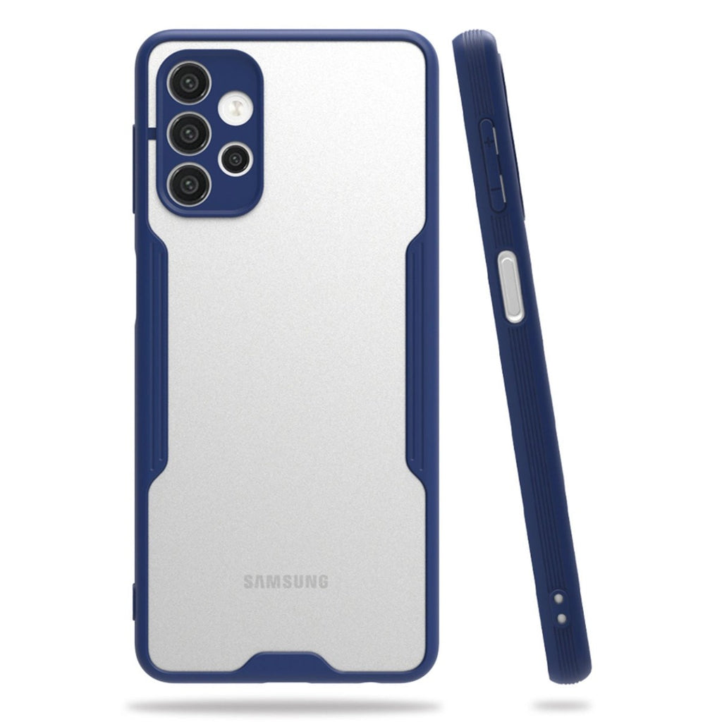 Mey İthalat® Samsung Galaxy A72 Kılıf Platin Silikon - Lacivert