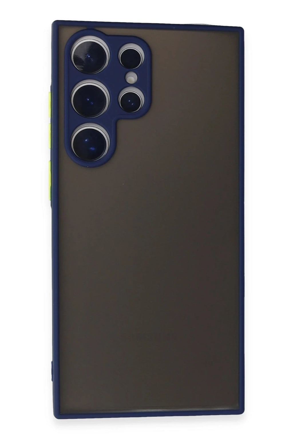Mey İthalat® Samsung Galaxy S24 Ultra Kılıf Montreal Silikon Kapak - Lacivert