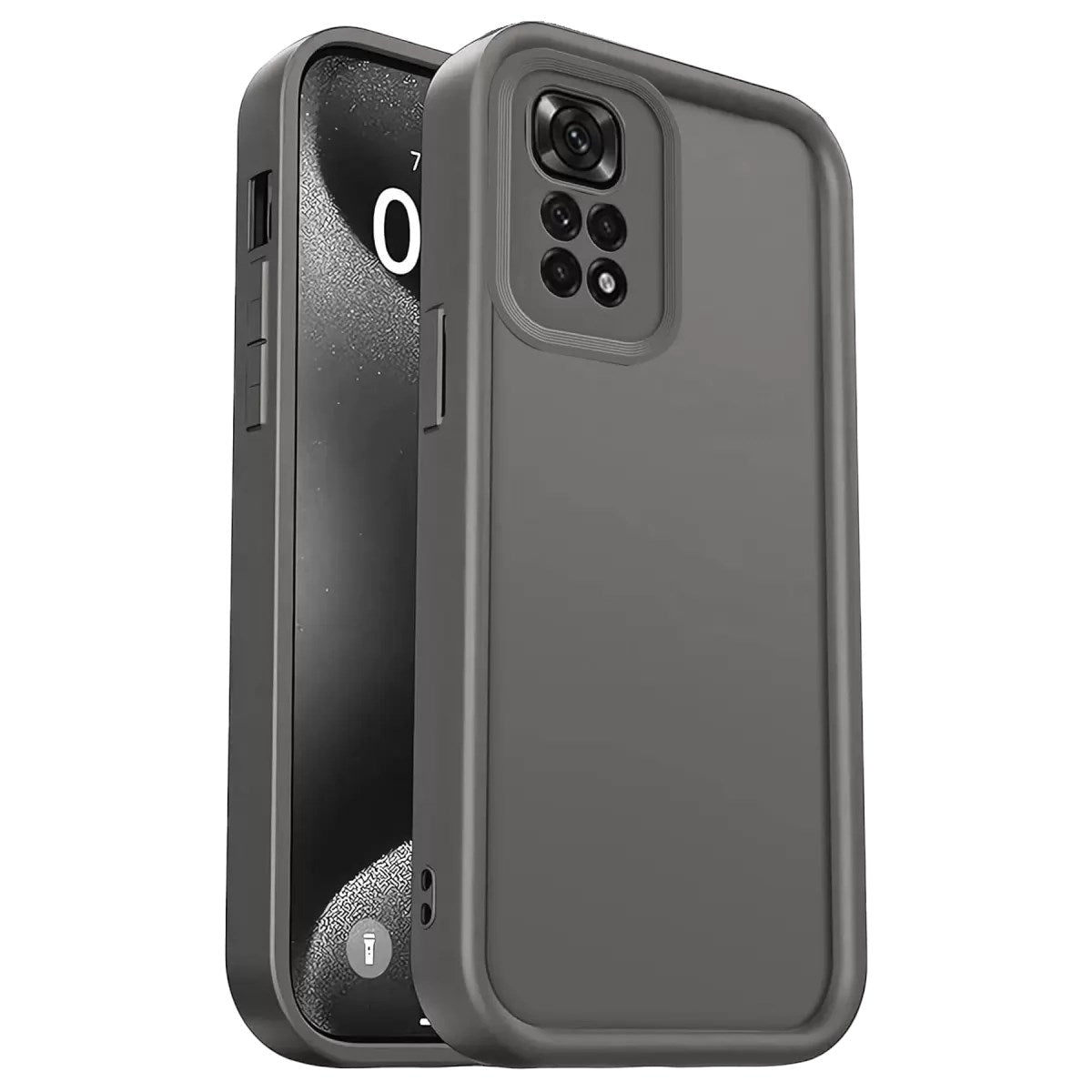Mey İthalat® Redmi 10 2022 Kılıf Viera Silikon - Gri
