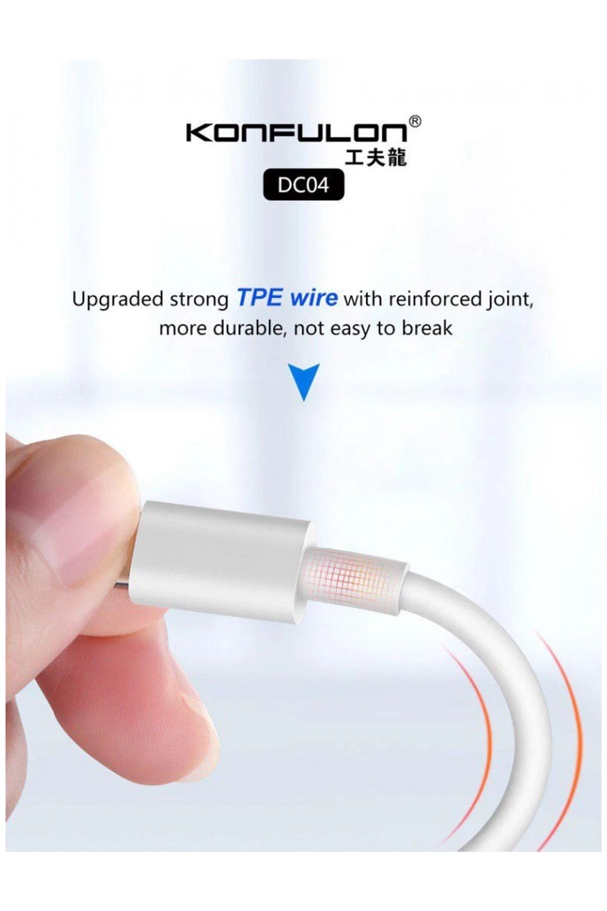 Mey İthalat® DC04 Süper Hızlı Micro USB Kablo 1M 2A