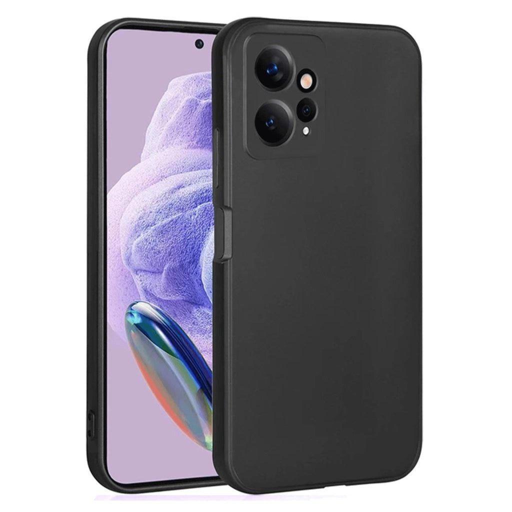 Mey İthalat® Redmi Note 12 4G Kılıf First Silikon - Siyah