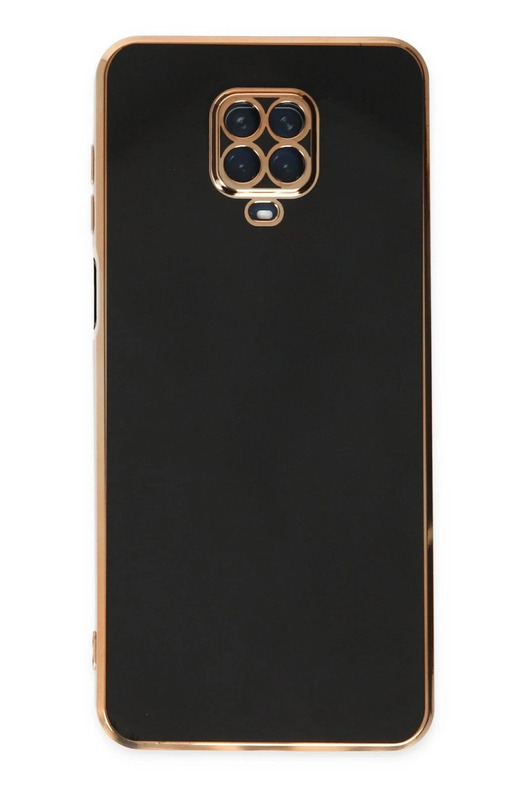 Mey İthalat® Redmi Note 9 Pro Kılıf Volet Silikon - Siyah