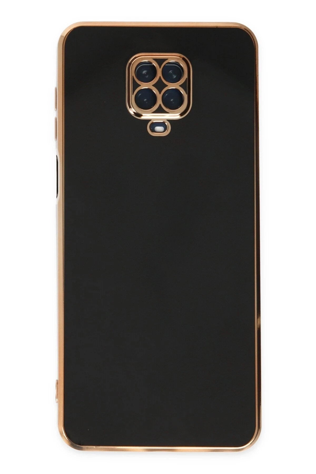 Mey İthalat® Redmi Note 9 Pro Kılıf Volet Silikon - Siyah