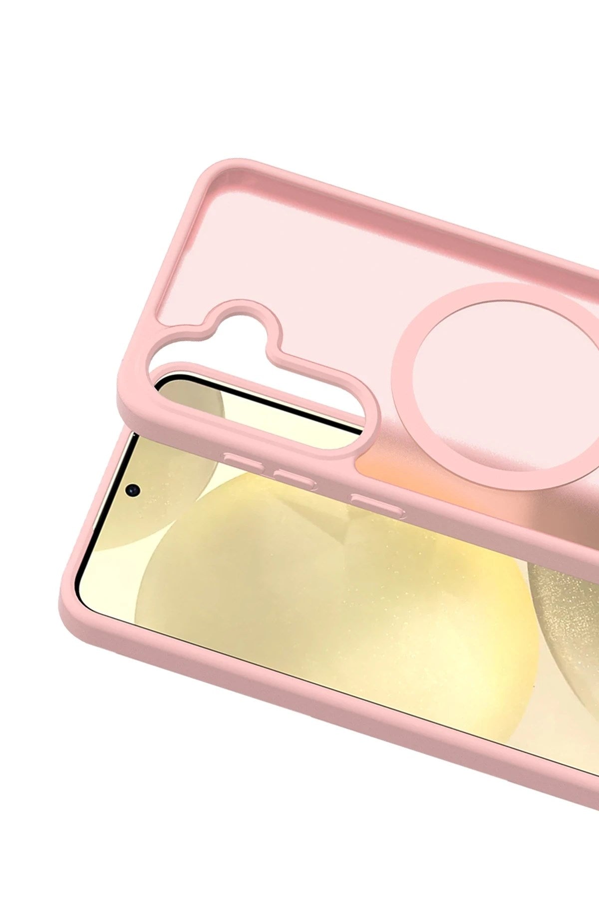 Mey İthalat® Samsung Galaxy A26 Jota Magsafe Kapak - Pudra