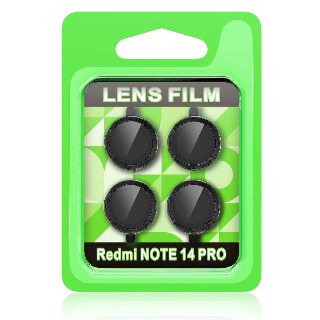 Mey İthalat® Redmi Note 14 Pro 5G Raze Metal Kamera Lens - Siyah