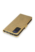 Mey İthalat® Redmi Note 11 Pro Kılıf Trend S Plus Kapaklı Kılıf - Gold