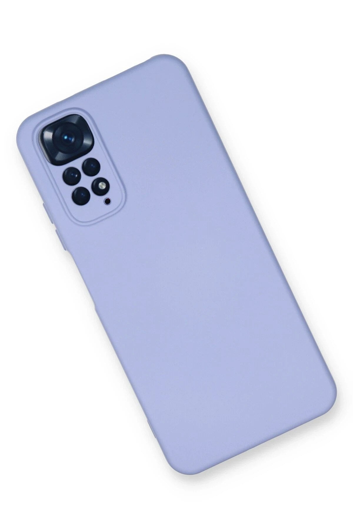 Mey İthalat® Redmi Note 11 Kılıf Nano içi Kadife Silikon - Lila