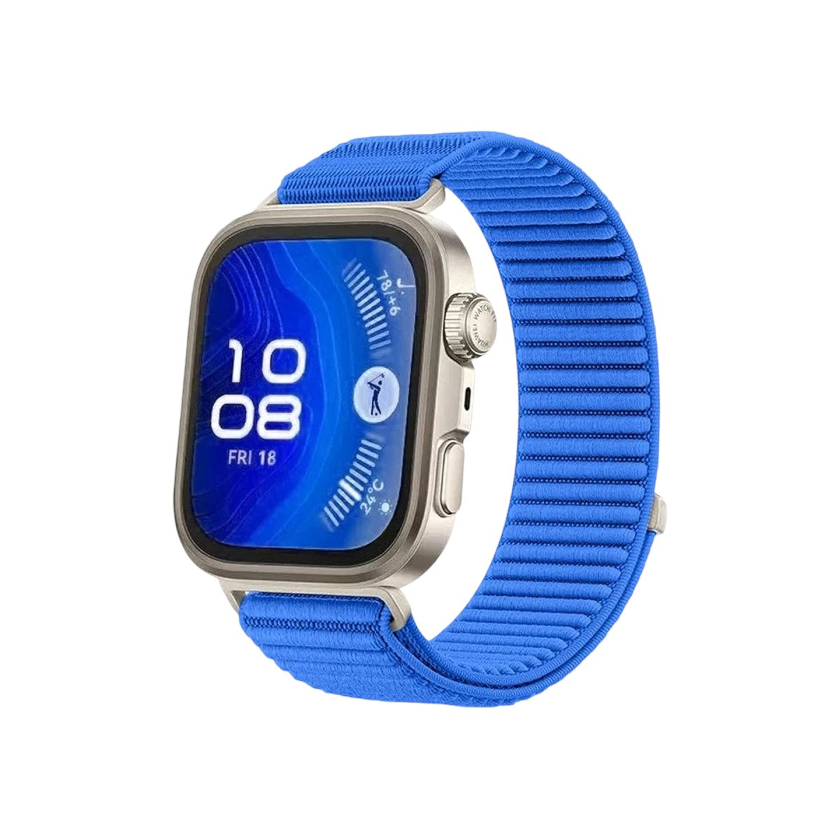 Mey İthalat® Huawei Fit 4 Braid Kordon - Mavi
