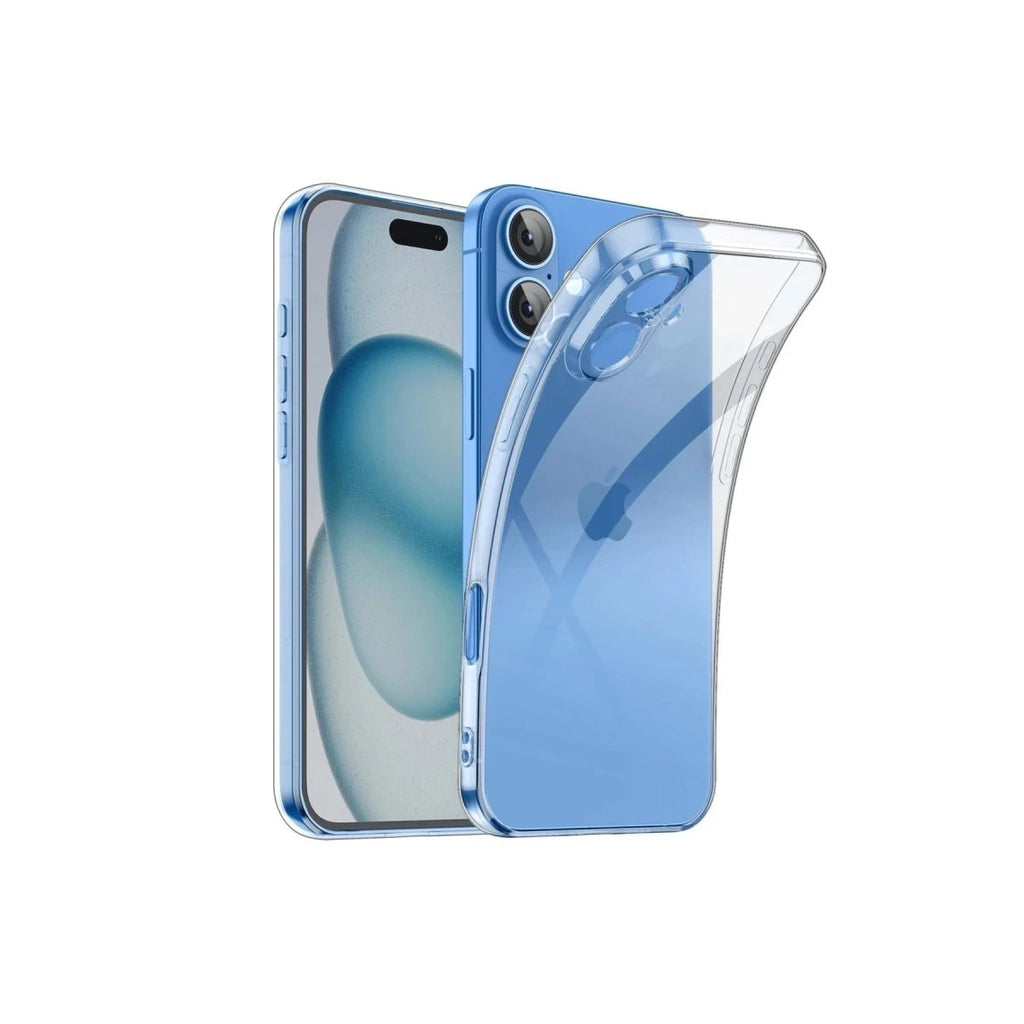 Mey İthalat® iPhone 16 Plus Kılıf Lüx Şeffaf Silikon