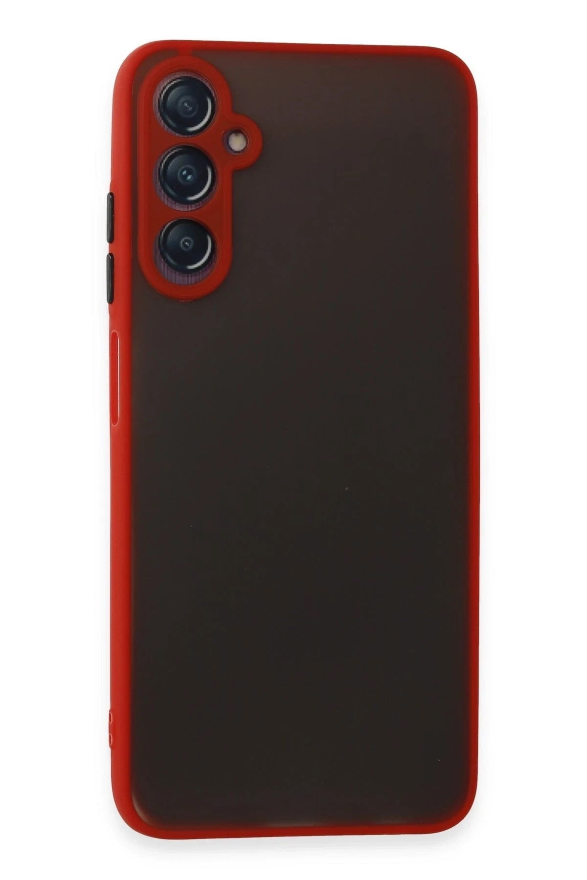Mey İthalat® Samsung Galaxy A05S Kılıf Montreal Silikon Kapak - Kırmızı
