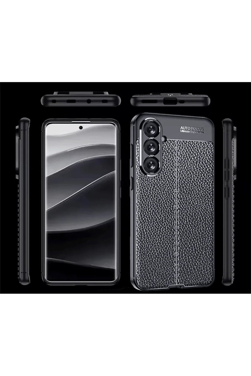 Mey İthalat® Samsung A56 Kılıf Auto Focus Kapak - Koyu Yeşil
