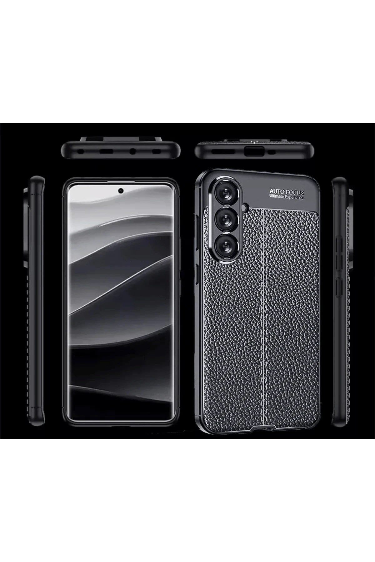 Mey İthalat® Samsung A56 Kılıf Auto Focus Kapak - Koyu Yeşil