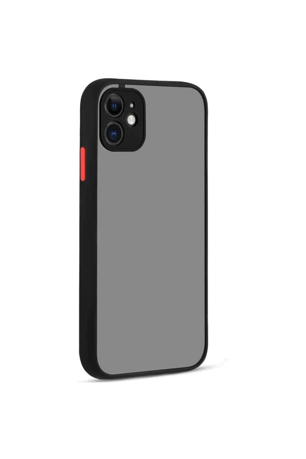Mey İthalat® iPhone 12 Kılıf Montreal Silikon Kapak - Siyah