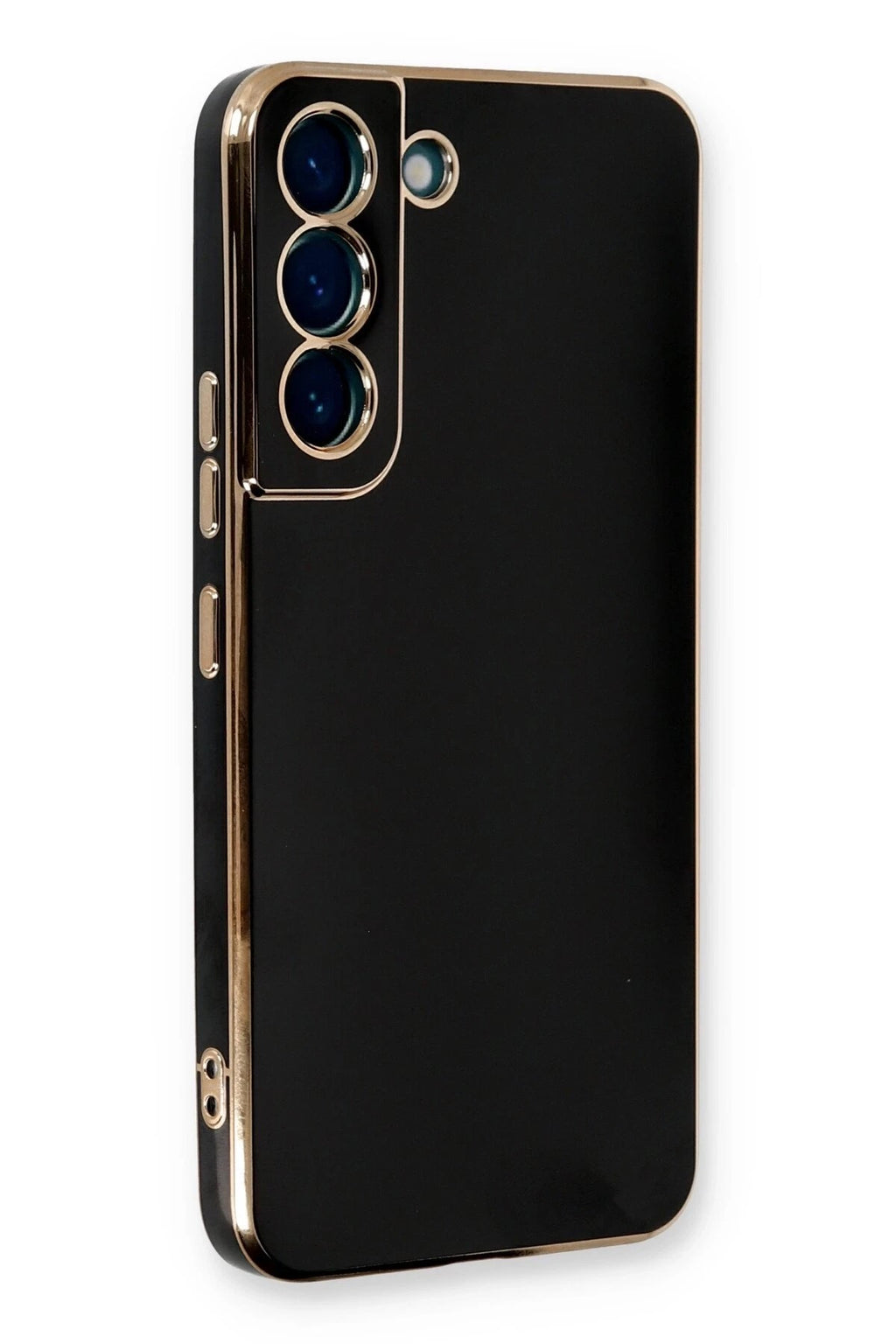 Mey İthalat® Samsung Galaxy S21 FE Kılıf Volet Silikon - Siyah
