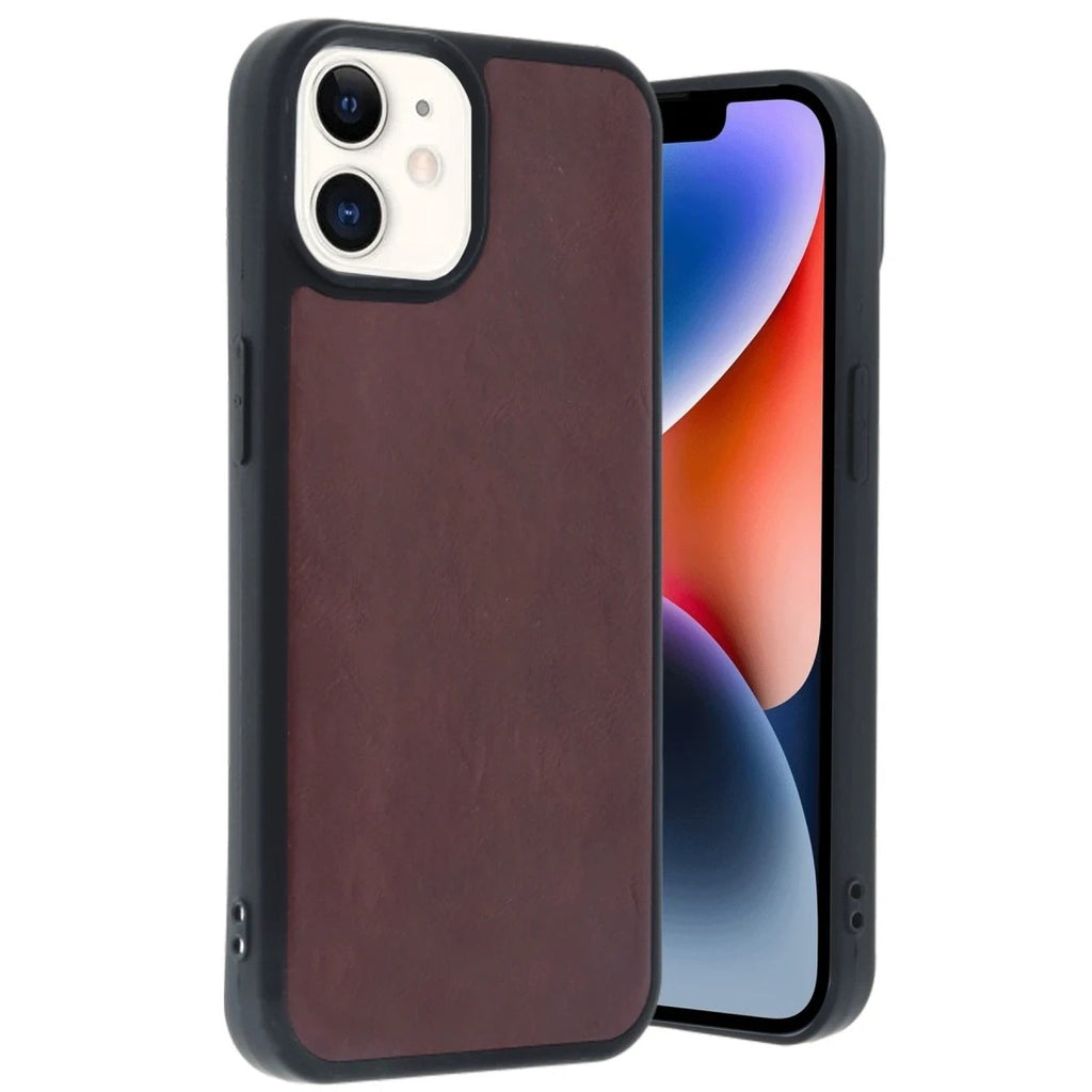Mey İthalat® iPhone 11 Kılıf Aras Deri Kapak - Bordo