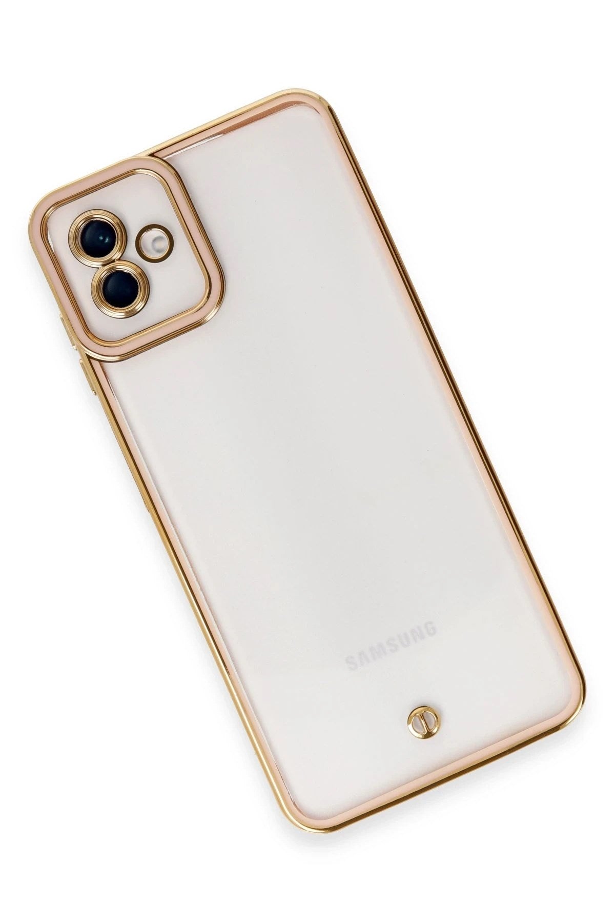 Mey İthalat® Samsung Galaxy A04 Kılıf Liva Lens Silikon - Rose