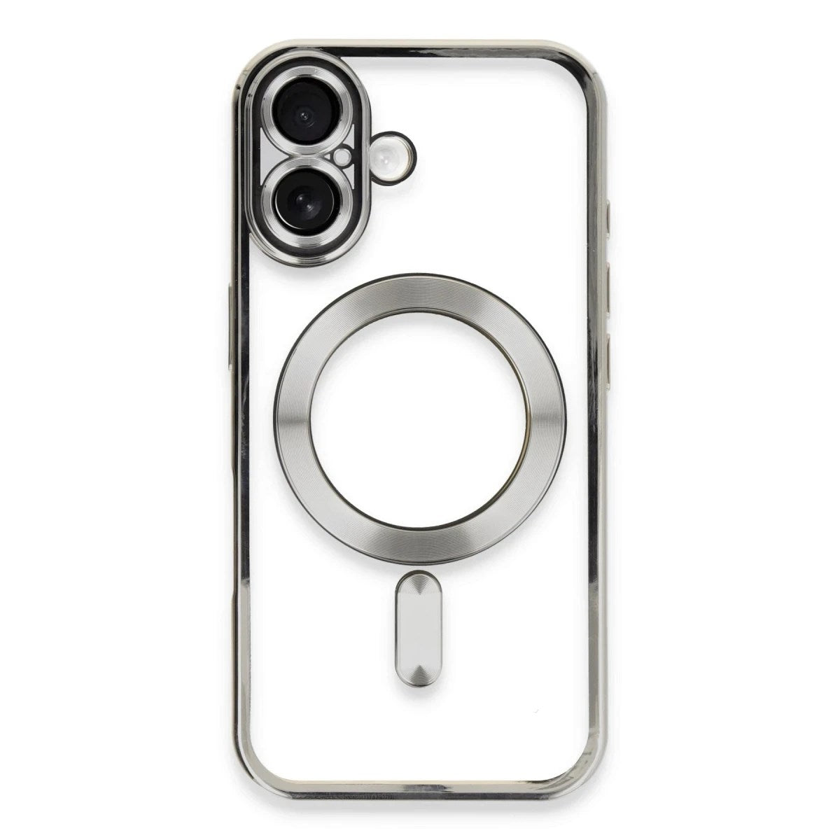 Mey İthalat® iPhone 16 Plus Kılıf Kross Magneticsafe Kapak - Gümüş