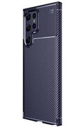 Mey İthalat® Samsung Galaxy S25 Ultra Kılıf Auto Focus Karbon Kapak - Lacivert
