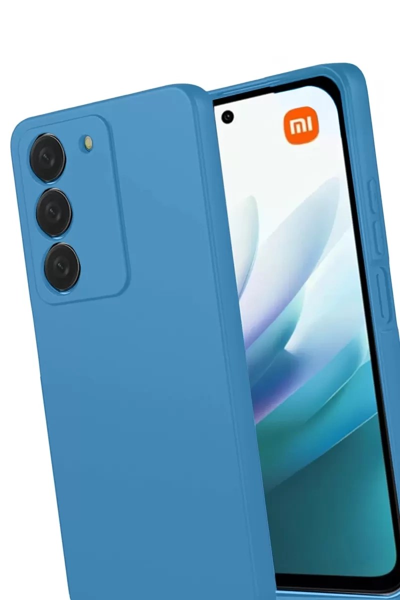 Mey İthalat® Redmi 15 4G First Silikon - Mavi