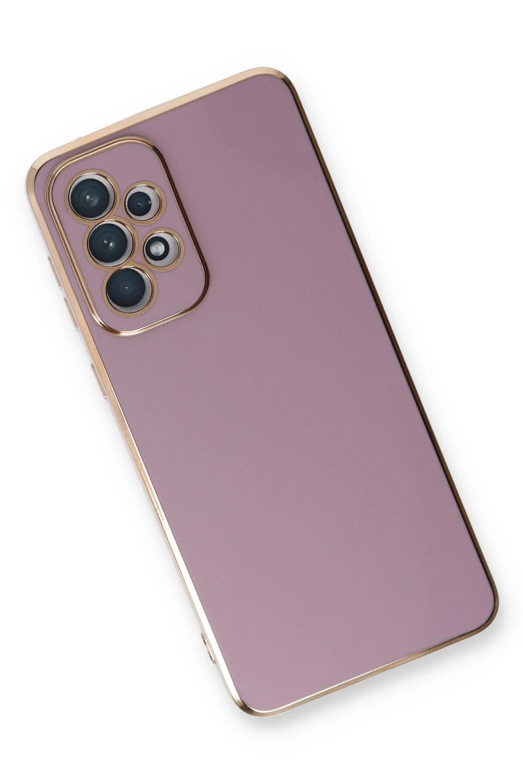 Mey İthalat® Samsung Galaxy A53 5G Kılıf Volet Silikon - Mor