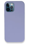 Mey İthalat® iPhone 12 Pro Kılıf Lansman Legant Silikon - Lila