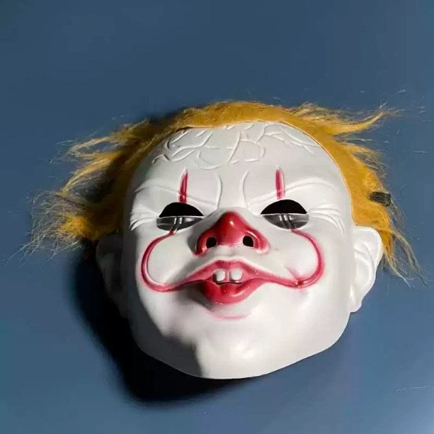 Mey İthalat® Stephen King&amp;#39;s Korkutucu Joker Maske 31x22 cm
