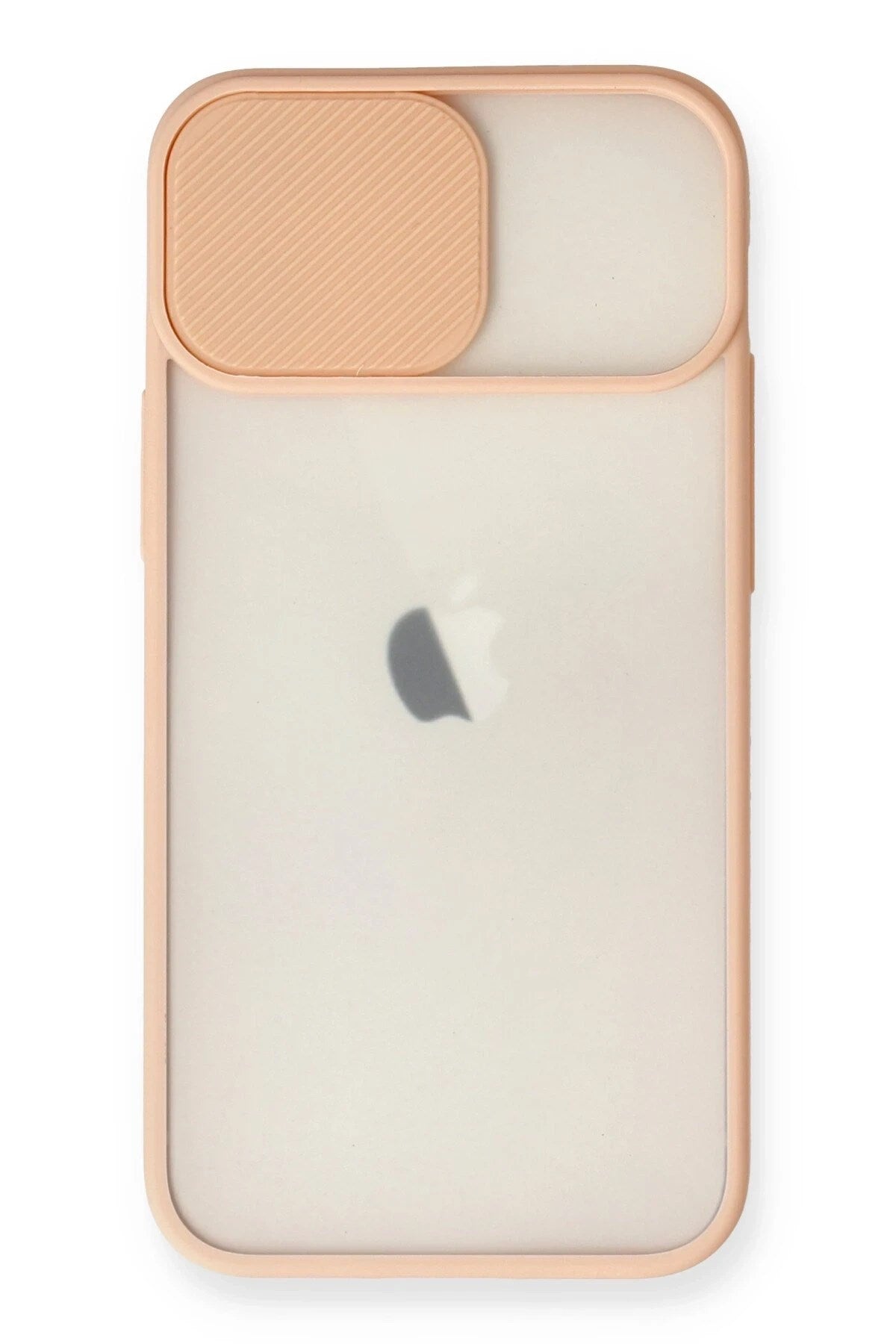 Mey İthalat® iPhone 11 Kılıf Palm Buzlu Kamera Sürgülü Silikon - Pembe