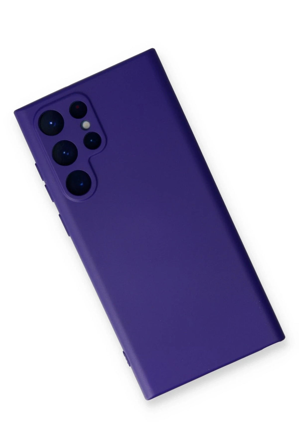 Mey İthalat® Samsung Galaxy S22 Ultra Kılıf Nano içi Kadife Silikon - Mor