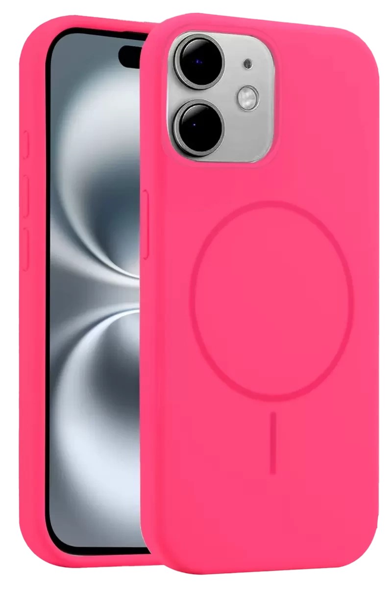 Mey İthalat® iPhone 11 Kılıf Jully Magsafe Kapak - Pembe
