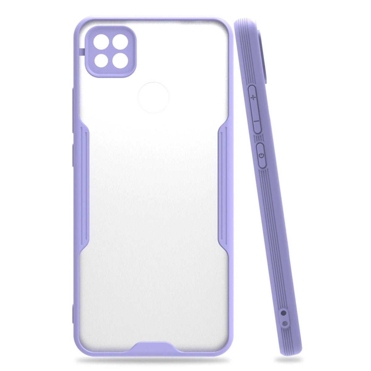 Mey İthalat® Redmi 9C Kılıf Platin Silikon - Lila