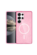 Mey İthalat® Samsung Galaxy S23 Ultra Kılıf Star Magsafe Kapak - Pembe