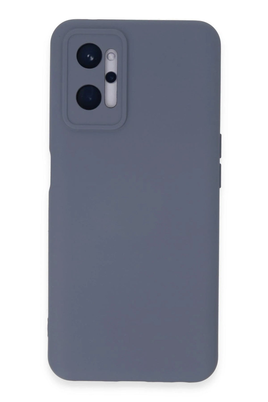 Mey İthalat® Realme 9i 4G Kılıf Nano içi Kadife Silikon - Gri
