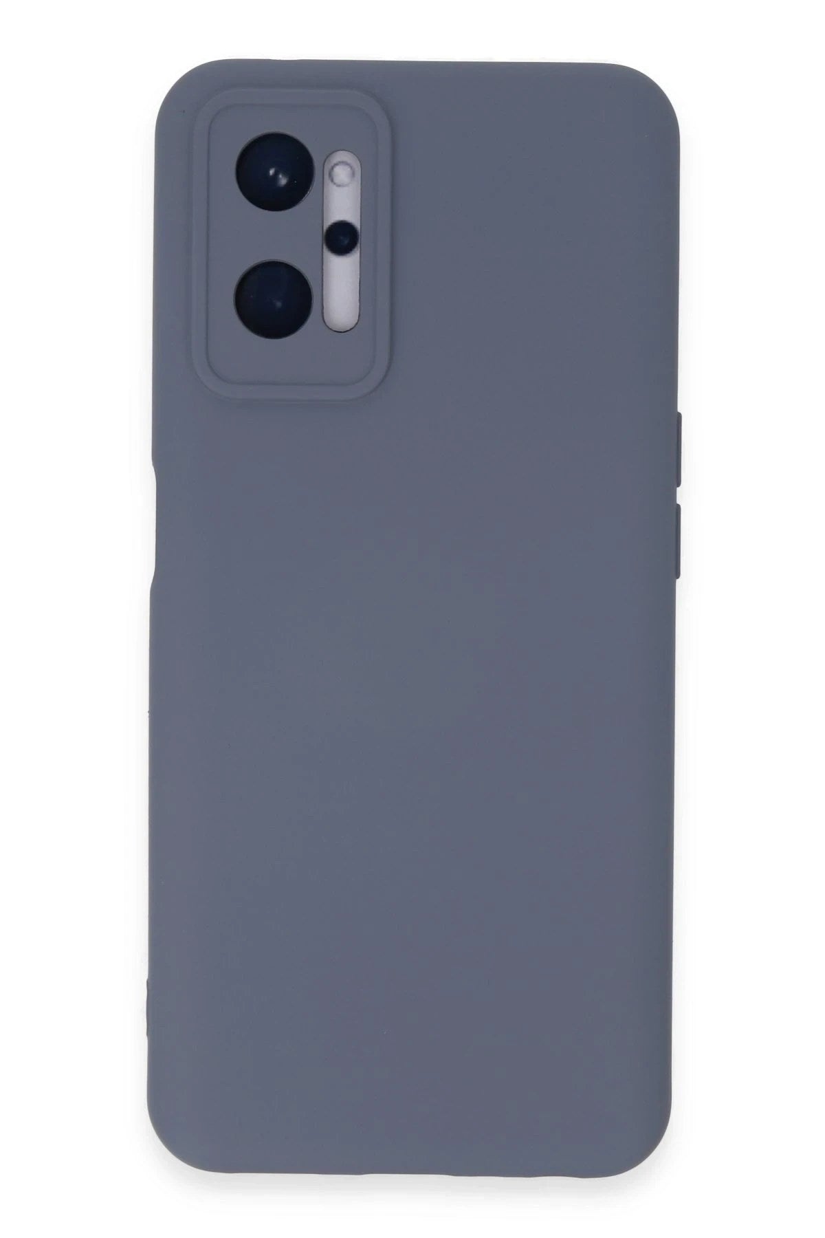 Mey İthalat® Realme 9i 4G Kılıf Nano içi Kadife Silikon - Gri