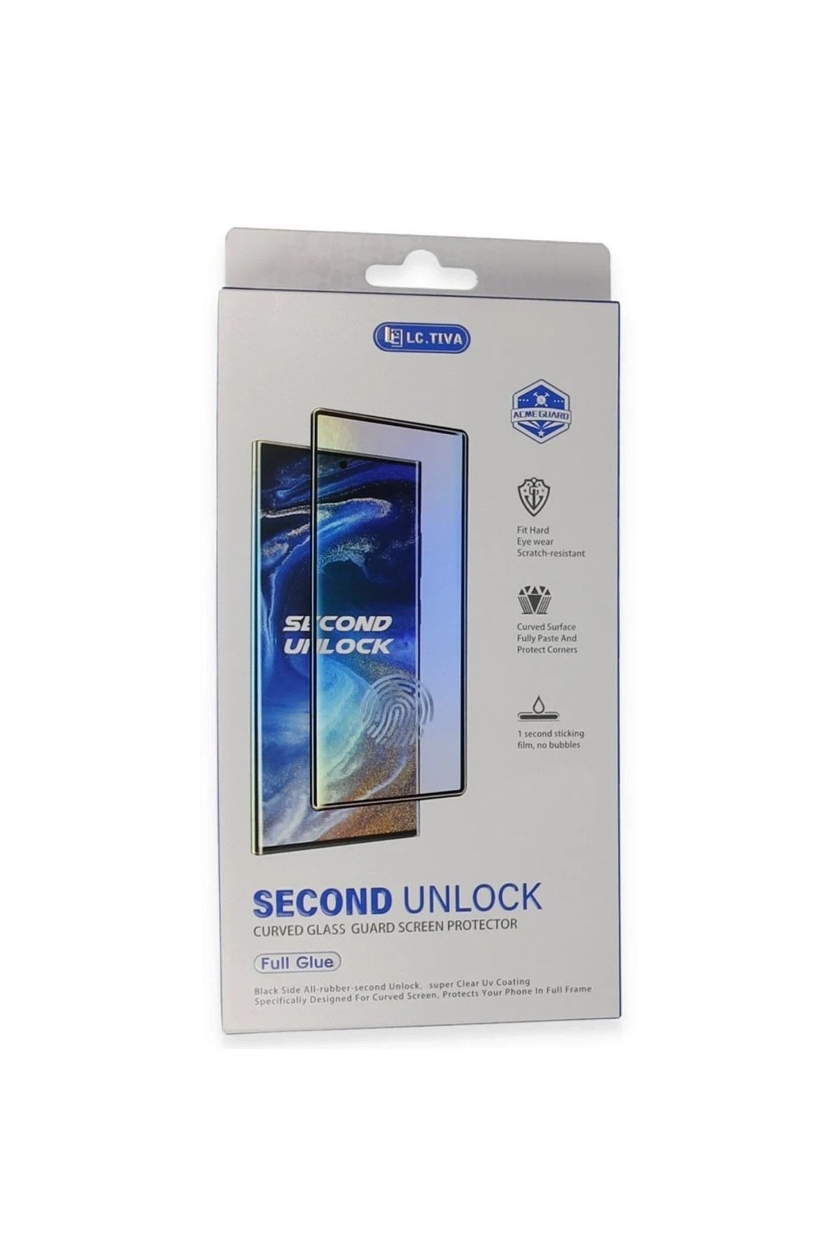 Mey İthalat® Samsung Galaxy S24 Ultra Durable Full Glue Curved Cam