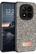 Mey İthalat® Redmi Note 14 Pro 4G Bright Simli Kapak - Gold