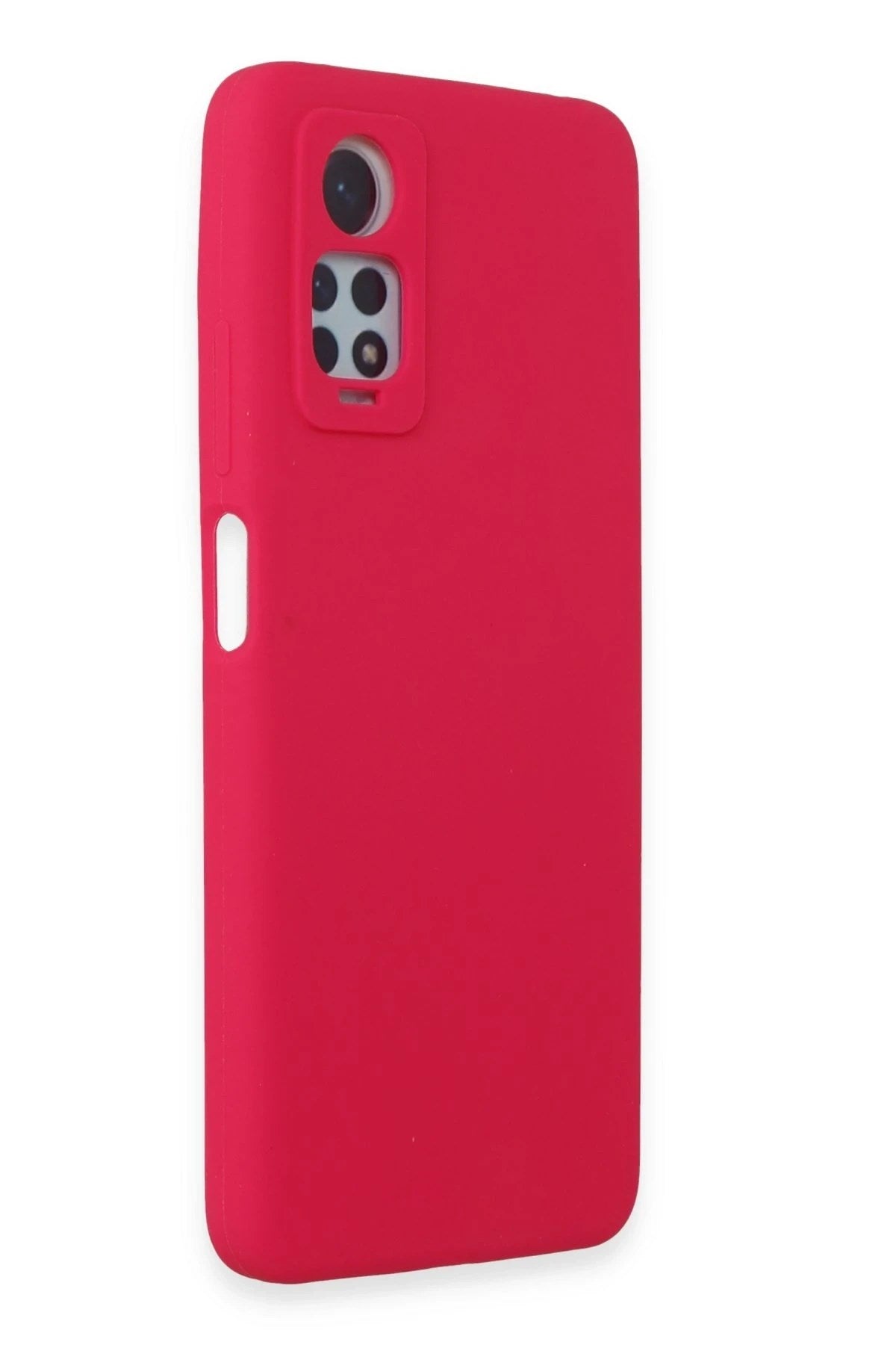 Mey İthalat® Redmi Note 12 Pro 4G Kılıf Nano içi Kadife Silikon - Pembe