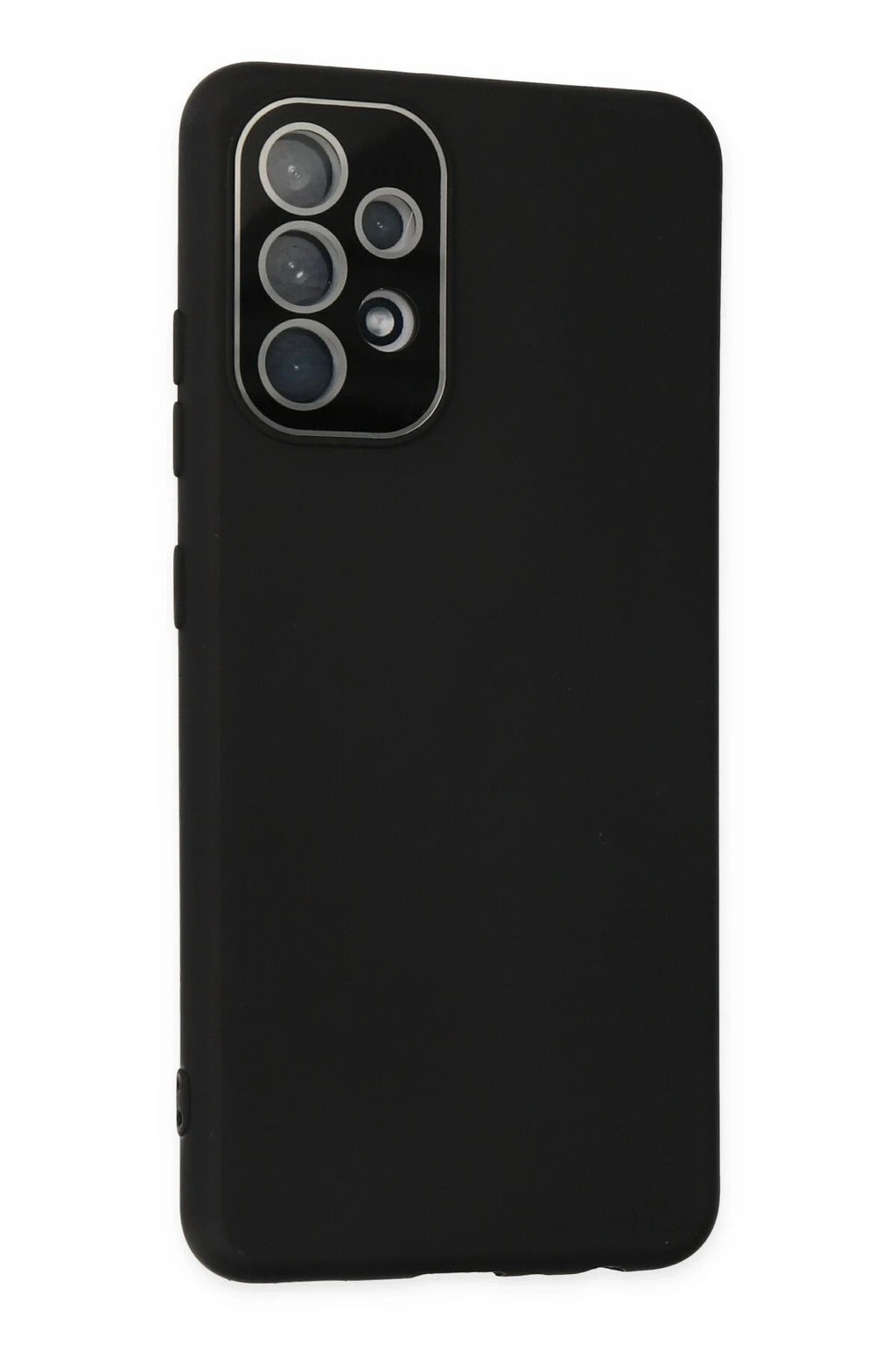 Mey İthalat® Samsung Galaxy A33 5G Kılıf Lansman Glass Kapak - Siyah