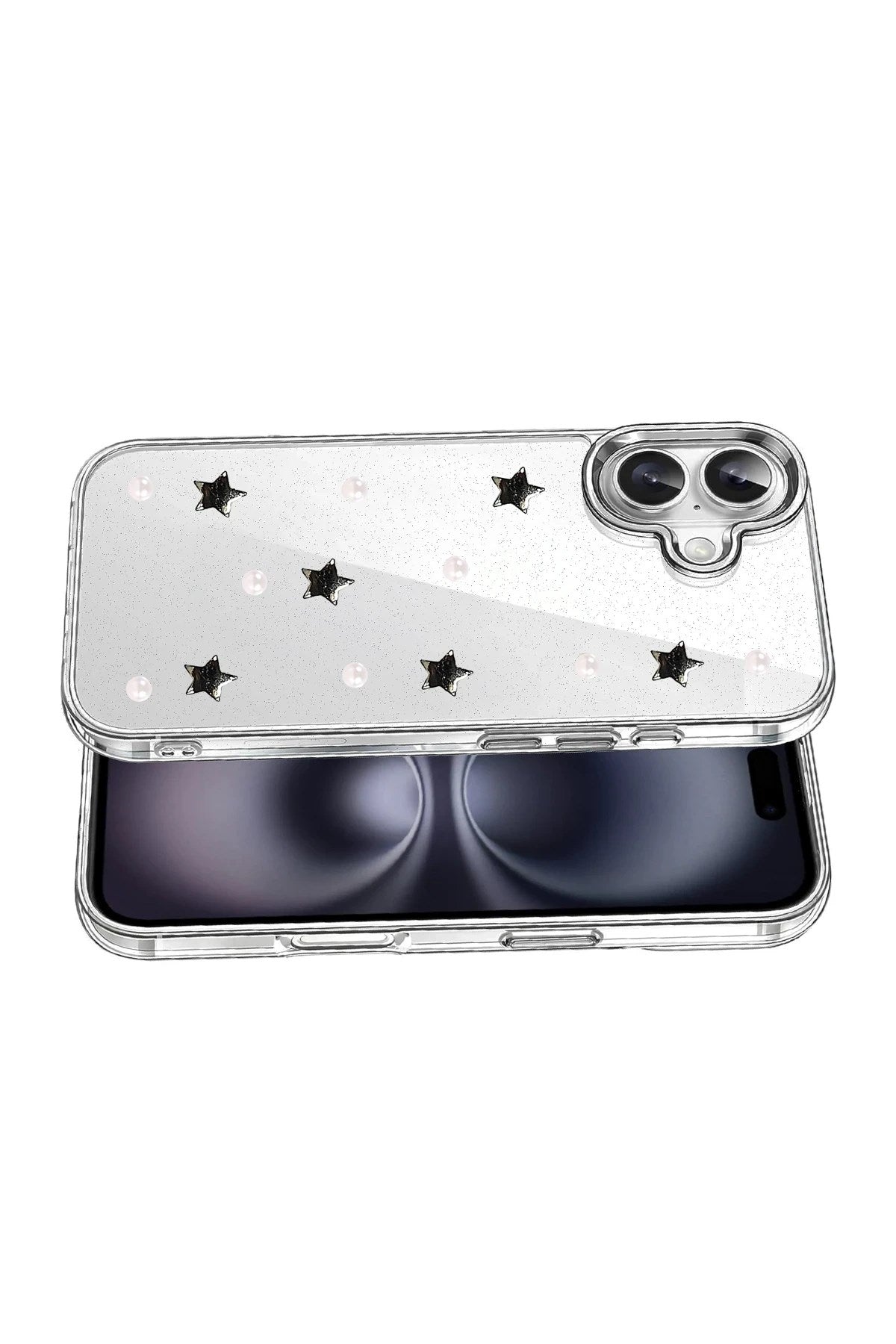 Mey İthalat® iPhone 17 Fiyonk Desenli Kapak - Desen 7