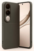 Mey İthalat® Vivo V50 Lite 4G Auto Focus Karbon Kapak - Kahverengi