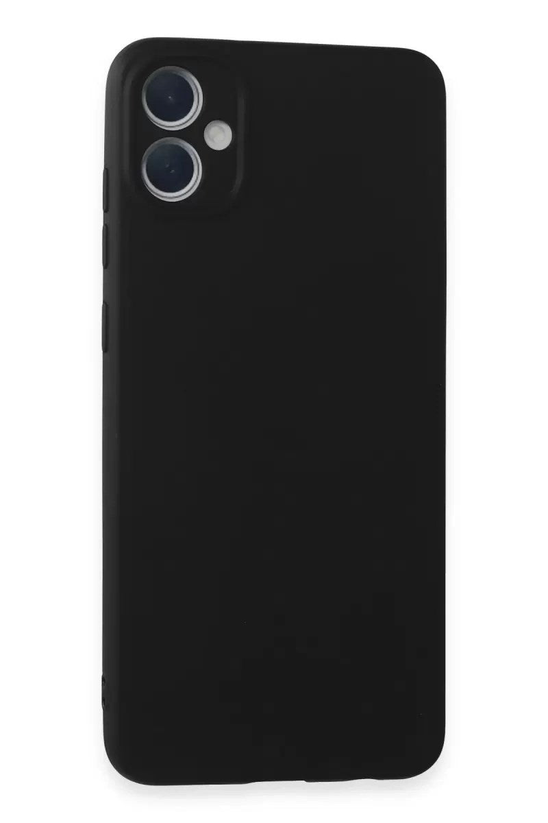 Mey İthalat® Samsung Galaxy A05 Kılıf First Silikon - Siyah