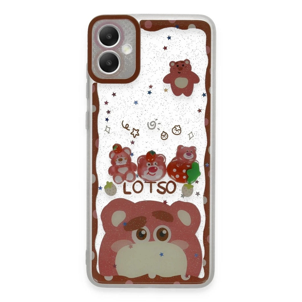 Mey İthalat® Samsung Galaxy A05 Kılıf Sweet Desenli Silikon Kapak - Pembe
