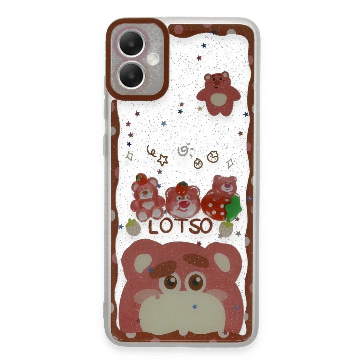 Mey İthalat® Samsung Galaxy A05 Kılıf Sweet Desenli Silikon Kapak - Pembe