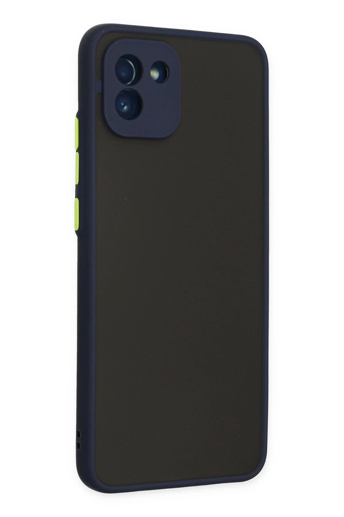 Mey İthalat® Samsung Galaxy A03 Kılıf Montreal Silikon Kapak - Lacivert