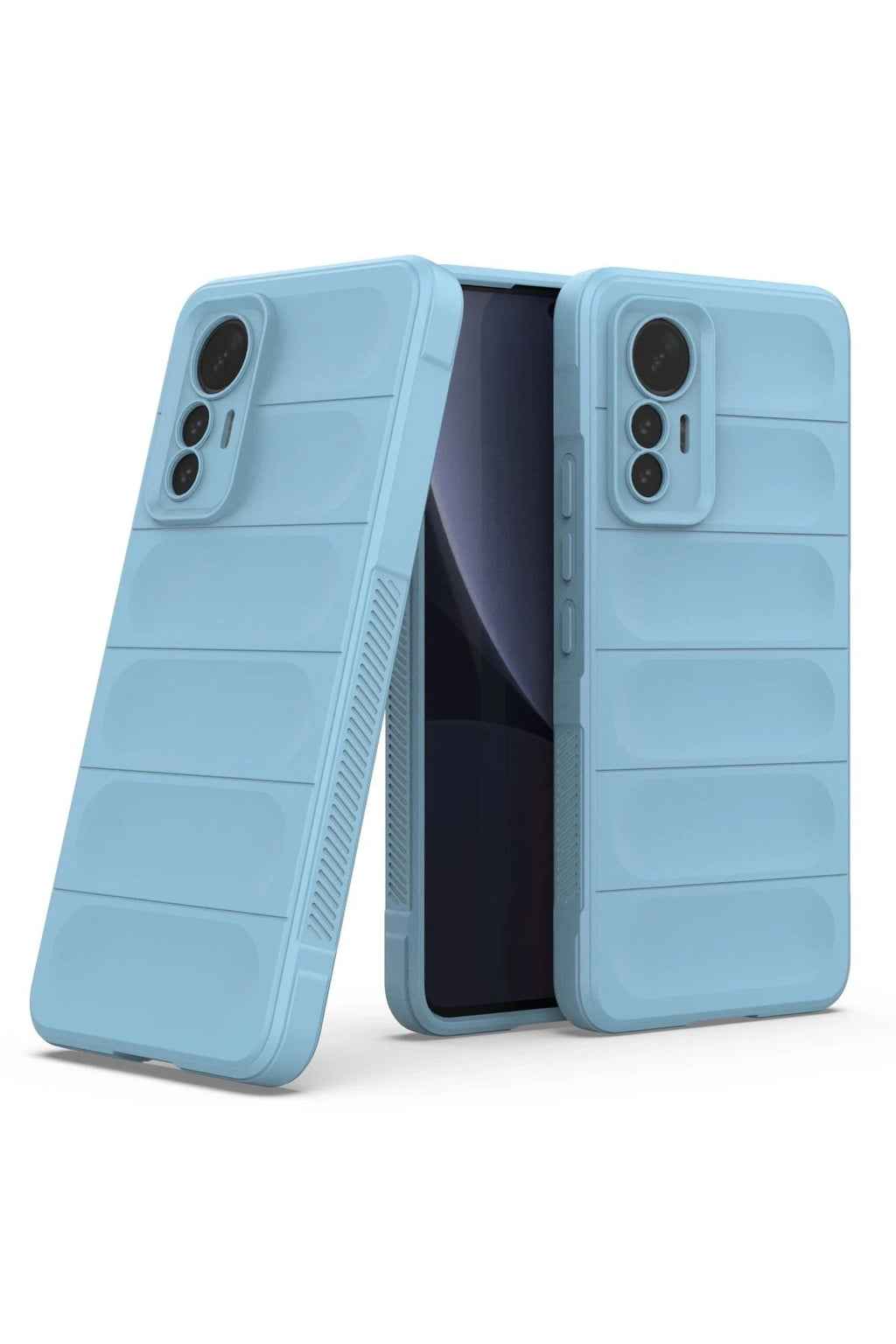 Mey İthalat® Mi 12 Lite Kılıf Optimum Silikon - Sky Blue