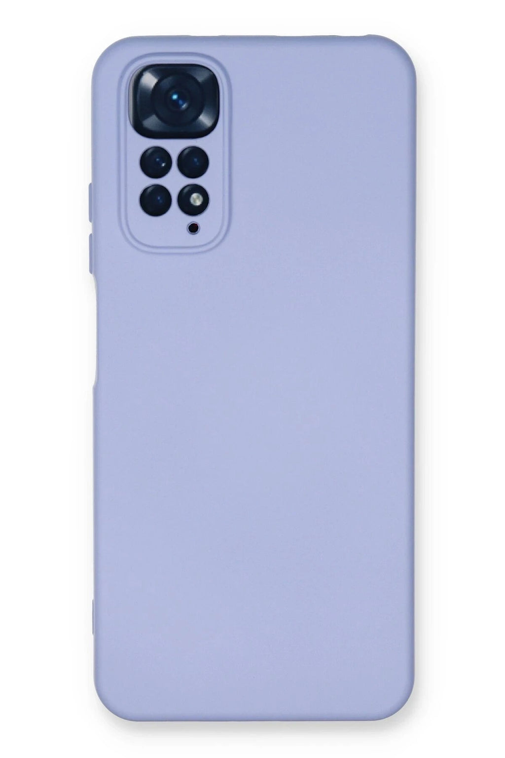 Mey İthalat® Redmi Note 11 Kılıf Nano içi Kadife Silikon - Lila