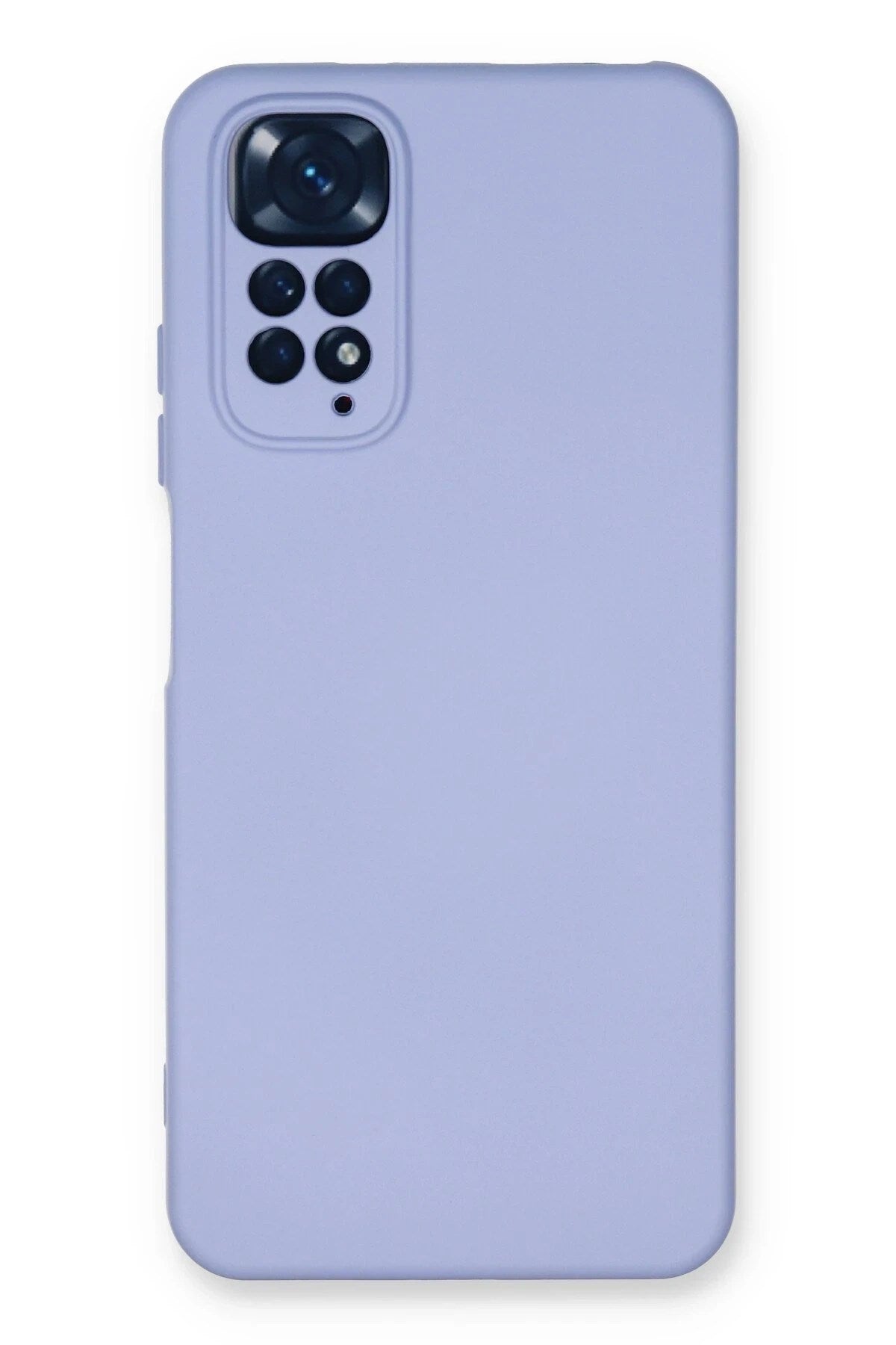 Mey İthalat® Redmi Note 11 Kılıf Nano içi Kadife Silikon - Lila