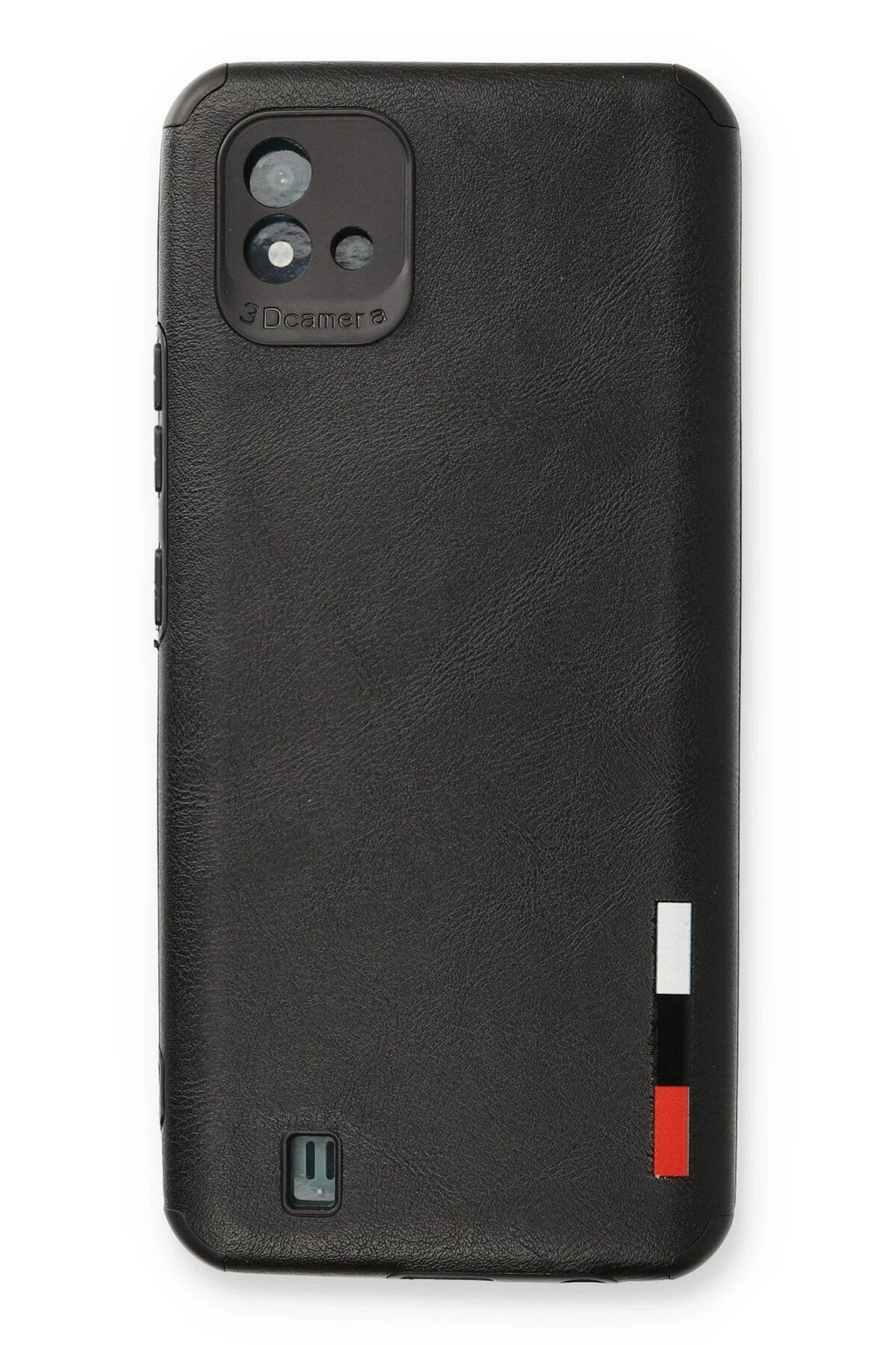 Mey İthalat® Realme C11 2021 Kılıf Loop Deri Silikon - Siyah