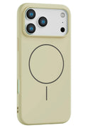 Mey İthalat® iPhone 17 Pro Jully Magsafe Kapak - Bej