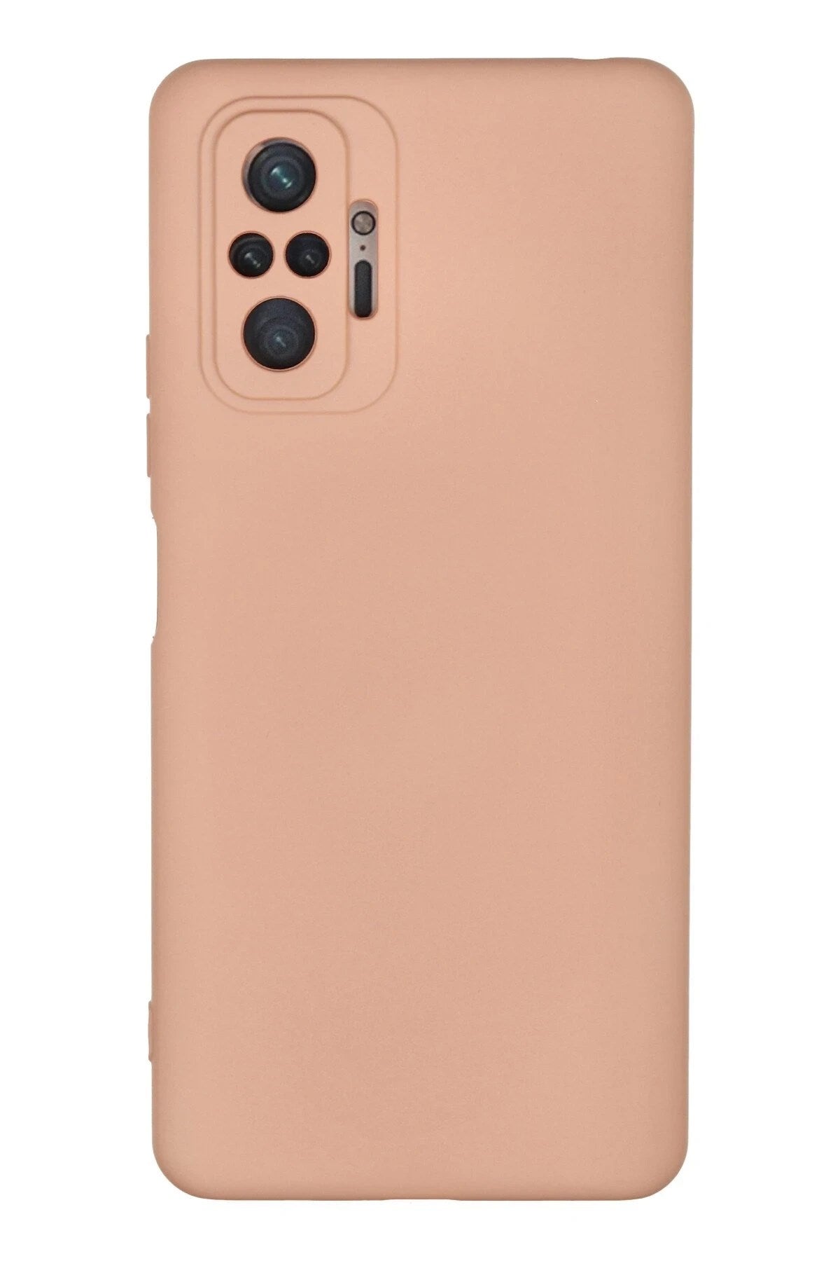 Mey İthalat® Redmi Note 10 Pro Kılıf Nano içi Kadife Silikon - Pudra