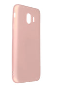 Mey İthalat® Samsung Galaxy J4 Kılıf First Silikon - Rose Gold
